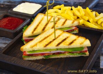 Сендвич с ветчиной