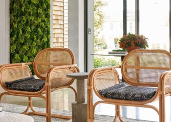 Округлая мебель и биофильный дизайн: главные дизайнерские тренды 2025