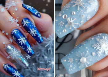 Маникюр со снежинками — тренд зимы, который подходит каждой женщине (ФОТО)