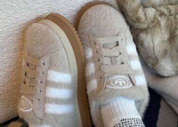 Больше уюта: adidas выпустит «пушистую» версию Campus для зимних образов (ФОТО)