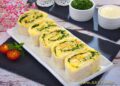 Рулет из лаваша «Мимоза»