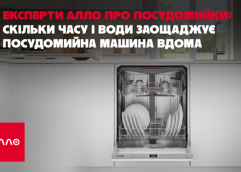 Эксперты Алло о посудомойках: сколько времени и воды экономит посудомоечная машина дома