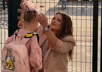 Могилевская перестала скрывать лицо младшей дочери