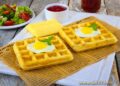 Вафли с беконом