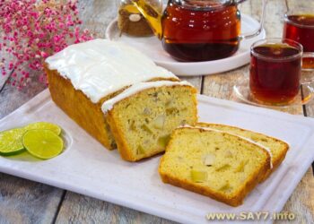 Кекс с грушей и имбирем