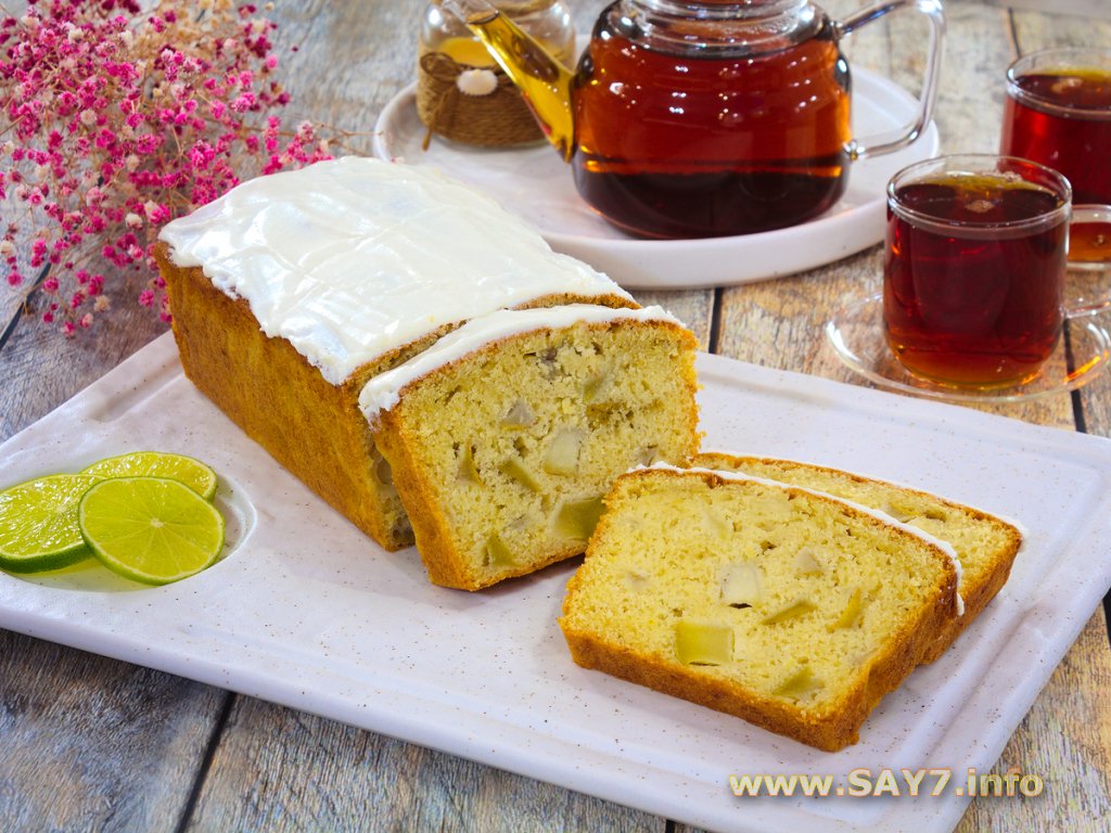 Кекс с грушей и имбирем