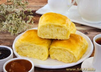 Ванильные булочки на желтках