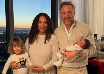 58-летний Дэвид Гетта в четвертый раз стал отцом