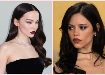 Дженна Ортега, Дав Камерон и другие звезды доказывают, что макияж в стиле женщины вамп — главный тренд 2026 года (ФОТО)