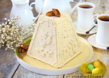 Карамельная пасха с пеканом
