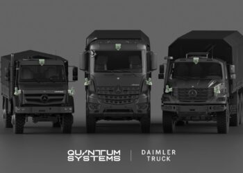 Quantum Systems представила систему автономного управления для военных грузовиков