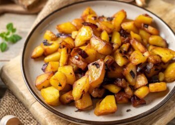 Чем посыпать сковороду, чтобы жареный картофель не прилип и был золотистым: интересный способ