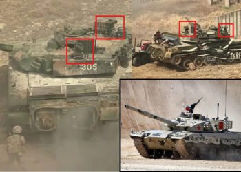 Китай установил систему GL-6 на танки Type 96A для защиты от беспилотников и ПТРК