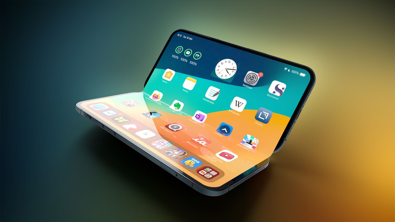 Проблемы с конструкцией: складной iPhone могут перенести на 2027 год