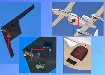 Секретный дрон США заметили в Греции – на фото видны его сенсоры