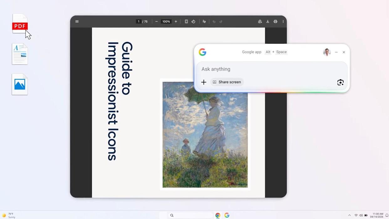 Google выпустила Gemini для Windows: доступ к ИИ прямо с ПК