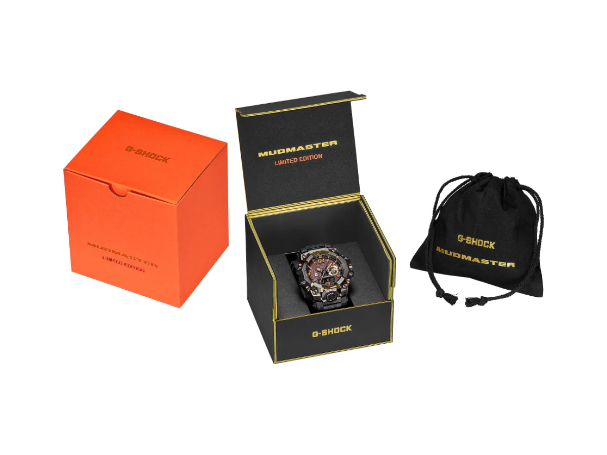Casio представит Mudmaster GWG-B1000MG-1A9 в ярком цвете лавы