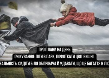 Апрель, ты вообще в курсе, что ты весна? Приколы о сегодняшней погоде