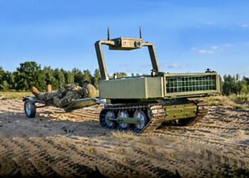 Український робот Vepr допустили до бойового застосування: може евакуювати двох поранених