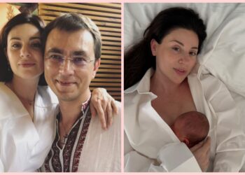 Светлана Бевза и экс-министр Омелян в третий раз стали родителями! Первое трогательное фото из родильного