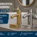 Латунь, нержавейка или силумин: какой смеситель для раковины выбрать