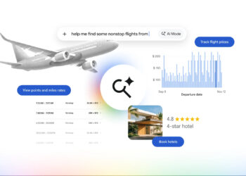 Google AI Mode навчився відстежувати ціни на авіаквитки та бронювати готелі