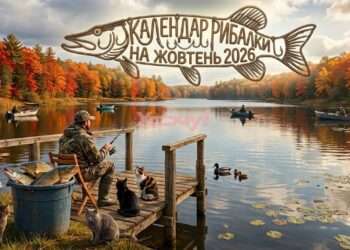 Успейте поймать свой трофей: лунный календарь рыбака на октябрь 2026 года