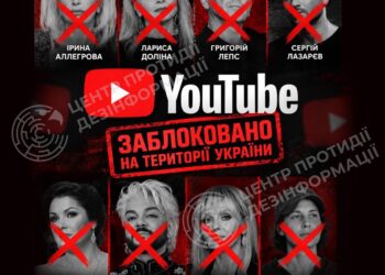 Киркоров, Лепс и Чичерина больше не будут засорять тренды: YouTube заблокировал в Украине более 30 каналов путинистов