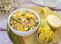 Салат с тунцом и зеленым горошком