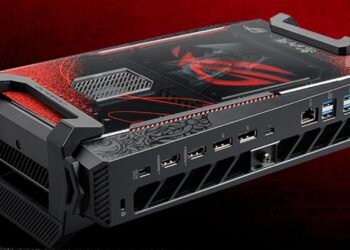 Asus випустила міні-ПК ROG NUC 16 у стилі Phantom Blade Zero